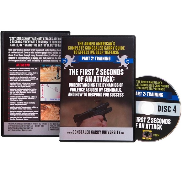 7 DVD Armed American's Complete Concealed Carry Guide To Effective Self-Defense - Picture 8 of 12
